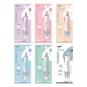 Oval 노크식 수정테이프(10개입)