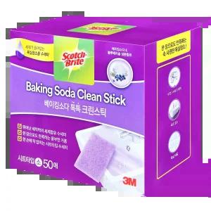쓰리엠 베이킹소다 톡톡 크린스틱 시트형 50매 1팩 (50매)