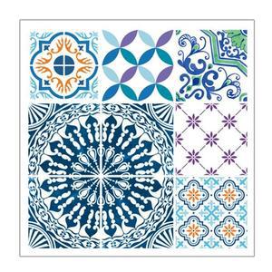 [RG9QO90U]간편 DIY 모던 엔틱타일 북유럽풍 블루 HP 7001