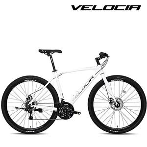 2025 벨로시아 경량알루미늄 하이브리드자전거 어반글로우 700C 시마노21단 디스크 완조립