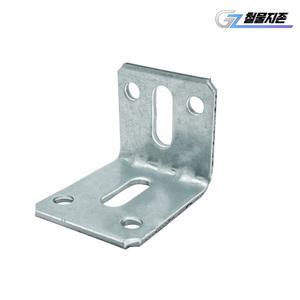 화스너 50x80 아연도금 4T 각관 L형 파스너 브라켓 꺽쇠 ㄱ자꺽쇠 각철 철물 연결 앵글