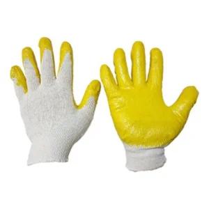 동원장갑 반코팅장갑 노란반코팅장갑-10켤레/목/장갑/면/작업/작업용/원예/공업용/농사/원예용/다용도/농사