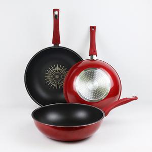 퀸센스 IH 인덕션 겸용 새롬 눌어붙지않는 궁중 웍 깊은 다이아몬드 코팅 중식 후라이팬 (26cm~30cm)