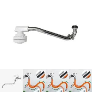 수드림 절수용 싱크대 수도 파이프 스텐 자바라 세탁실/목돌림수도꼭지/긴목/목돌림/수도/꼭지/긴수도꼭지