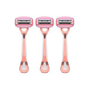 도루코 이브 모이스처 휴대용 여성면도기 3개입 바디면도기