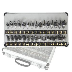 12mm 루터 비트날 세트 30pcs 케이스포함 마끼다 디월트호환 목공 루타 라우터날 셋트