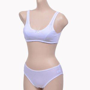 [기타]주니어 여아1단계 AA컵 스포츠 에어로쿨 브라팬티세트 (WFBA24B)