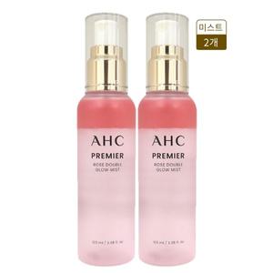 AHC 프리미어 로즈 더블 글로우 미스트 100ml x2