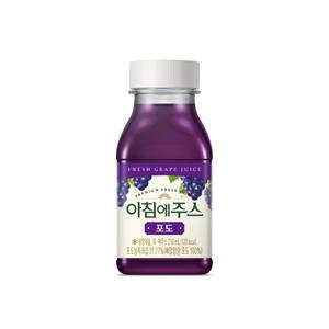 서울우유 아침에주스 포도 210ml 10개
