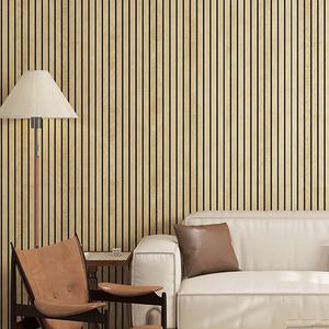 세진 접착식 템바보드 벽지 시트지 40x500cm 침대헤드 주방 거실 포인트벽지