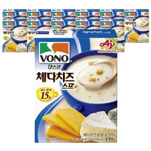 보노 컵 스프 체다치즈 스프 63g x 12개