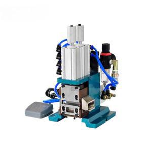 공압 멀티코어 전원 케이블 스트리퍼, 내부 코어 와이어 스트리핑 기계, 수동, 4F