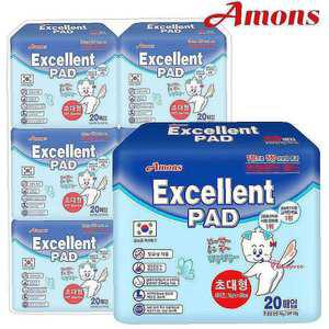 초대형 엑설런트 강아지패드 120매 애견패드efg905