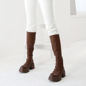 [BZJL4ED8_4C]부티 발목구두 발목 미들힐 여성구두 힐