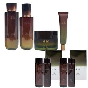 한율 송담 탄력 2종 기초 풀세트 (스킨+에멀전+크림+아이크림)+2종키트 x2세트 증 정