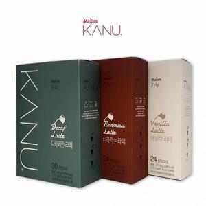 디카페인라떼 커 바닐라라떼 맥심 티라미슈라떼 카누 DS