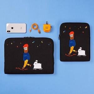 [KGPQWYTO_4B]노트북 방수 캔버스 부클 수납 문워커