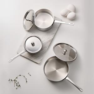 알텐바흐 미니티 통5중 편수 스텐냄비 소스팬 소스팟 3종(10cm+12cm+14cm) 세트