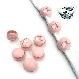 편리한 이불 고정 클립 원형 잠금식 이불 고정 (WFGVKPW)