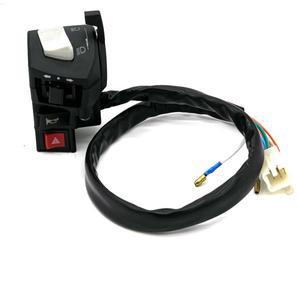 바이크 오토바이 스위치 비상 손전등 방향 지시등 전기 시동 핸들바 컨트롤러 단추 GN125 HJ125 DM125 22mm