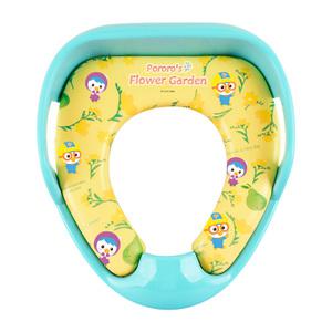 릴팡 뽀로로 플라워가든 키즈전용 변기커버/PR6168