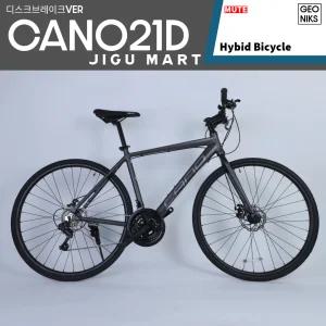지오닉스 24년신형 하이브리드자전거 카노21D  490 디스크브레이크