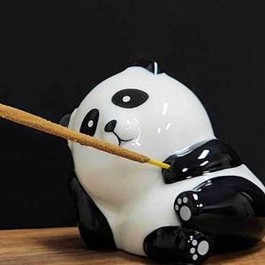 받침대 뜬 심플향스틱 눈 인센스 스틱향 홀더 판다 스틱