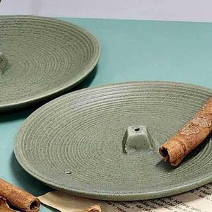 그린 홀더 유행접시 형 향받침대 스틱 인센스 향스틱