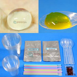 먹을수있는물병만들기 환경오염방지실험 오호물방울 5인세트