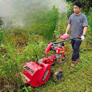 휘발유 긴풀제초기 자주식 풀베는기계 제이킹 주행식 벌초 경운기 관리기 로터리 농기계 엔진