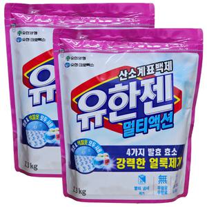 유한양행 유한젠 멀티액션 2.3kg x 2개