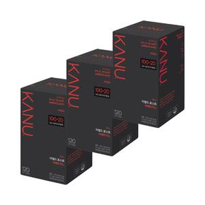 카누 미니 마일드 로스트 아메리카노 100T+20T(120T) x3개
