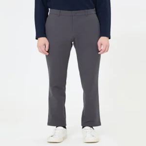 [헤지스 골프 남성] [24FW] WPPA4C311G3 스테디셀러베이직 솔리드 밴딩팬츠 CHARCOA