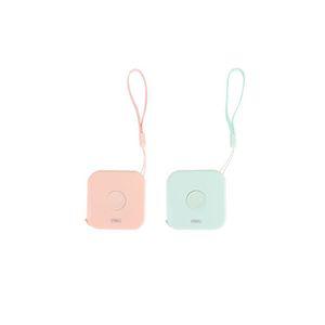델리 휴대용 미니 줄자 2m x 7mm (79652)색상랜덤측정자 용자 자 작업용 사무용 측정용 용줄자 다용도