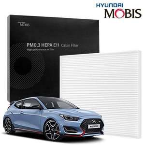 현대모비스 벨로스터N 에어컨필터 PM0.3 E11