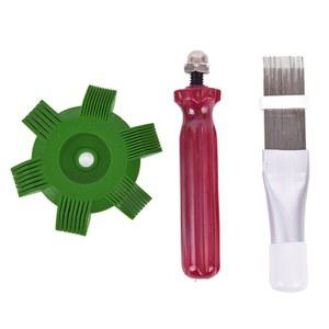 범용 자동차 세트 증발기 시스템 라디에이터 플라스틱 도구 콘덴서 냉각 자동 수리 코일 스트레이트너