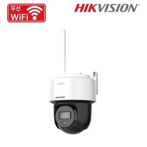 하이크비전 2MP 실외 PT 스마트 하이브리드 조명 무선 WiFi CCTV 카메라 DS-2DE2C200MWG/W