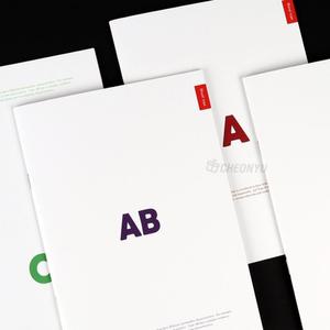 A5 블러드 미니노트 랜덤발송 (5개 1세트)/8mm줄간격,심플공책,유선노트