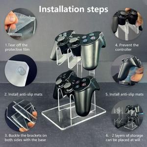 PS5/PS4/Switch Pro/Xbox 호환 Elite/Xbox 호환/Xbox 호환 360 듀얼 레이어 게임 콘솔 핸들 범용 브래킷에