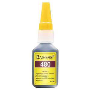 BAIHERE480 고무 금속 순간 고강도 제품 20ml 접착제