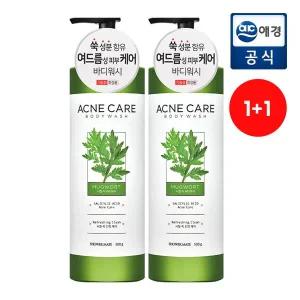 [등드름케어] 샤워메이트 사철쑥 바디워시 500g*2개