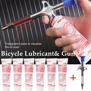 베어링오일 윤활유 자전거 알루미늄 합금 그리스 건 MTB 자전거 베어링 허브 그리스 주사기 자전거 오일 윤
