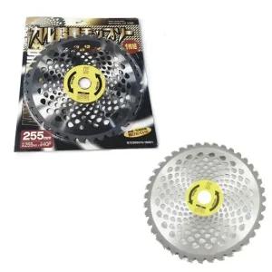 원형 제초작업 벌초 고추날 40날 TIP SAW 원형톱날 예초날 원형톱날 제초기날 잡초제거날