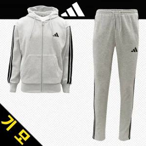 아디다스 기모 후드집업 자켓 트레이닝팬츠 트레이닝복 빅사이즈