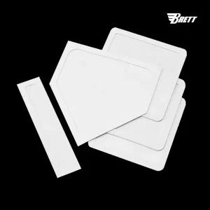 브렛 사회인야구 고무 베이스 홈 플레이트 세트 5피스