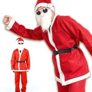 산타복 5종 보급형 아빠 산타 코스프레 분장 옷 크리스마스