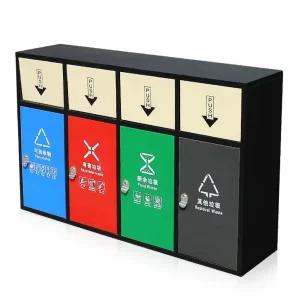 야외 휴지통 분리수거함 120L 공원 재활용 쓰레기통 실외