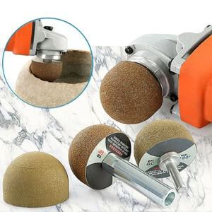 대리석 조약돌 내부 원형 돌 조각 커버 다이아몬드 브레이징 연마 휠 버섯 그라인딩 헤드