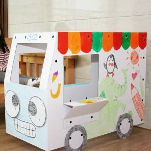 어린이집 자동차 극장 놀이 박스 유아 종이 자동차 만들기 키트