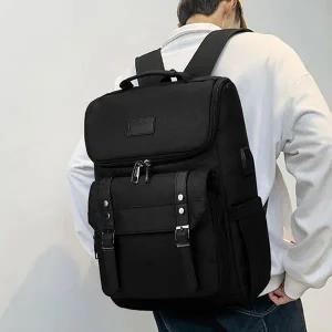 남성백팩 남성 옥스포드 멀티 다용도 포켓 노트북 백팩 학생
